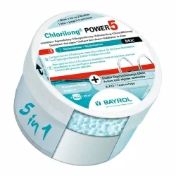 Chlorilong Power 5 bloc Bayrol - chlore lent multiactions Chlorilong Power 5 bloc Bayrol - chlore lent multiactions