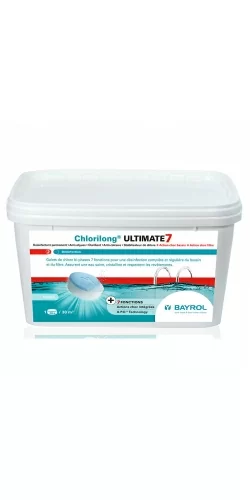 Ultimate 7 Bayrol - chlore lent multiactions