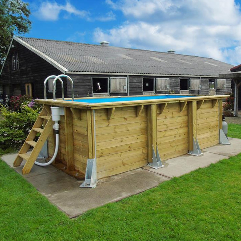 Piscine bois Urban Pool 4,50 x 2,50 x h1,40m Piscine bois Urban Pool 4,50 x 2,50 x h1,40m
