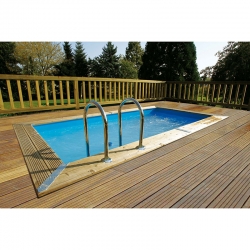 Piscine bois Ubbink Urban Pool 4,50 x 2,50 x h1,40m