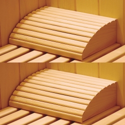 Lot de 2 appuis tête pour Sauna