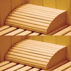 Lot de 2 appuis tête pour Sauna