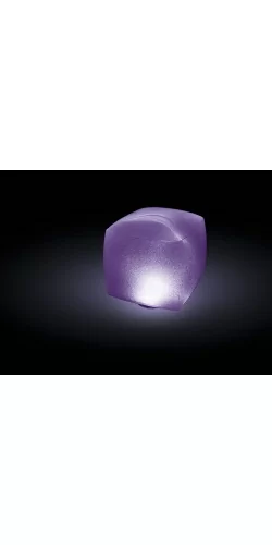 Cube lumineux flottant LED piscine