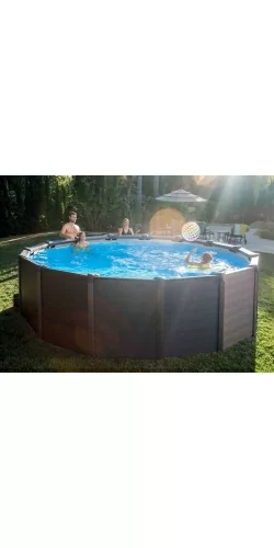 Piscine tubulaire Intex Graphite 4,78 x h1,24m