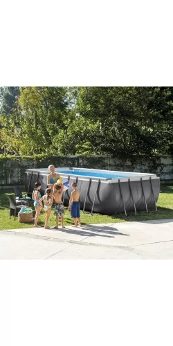 Piscine tubulaire rectangulaire Ultra Frame XTR 5,49 x 2,74 x h1,32m