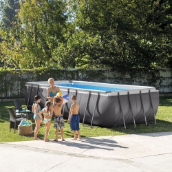 Piscine tubulaire rectangulaire Ultra Frame XTR 5,49 x 2,74 x h1,32m