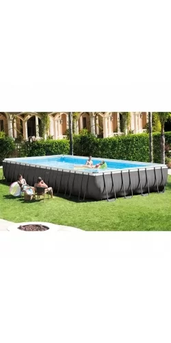 Piscine rectangulaire Intex Ultra Frame XTR 9,75 x 4,88 x h1,32m