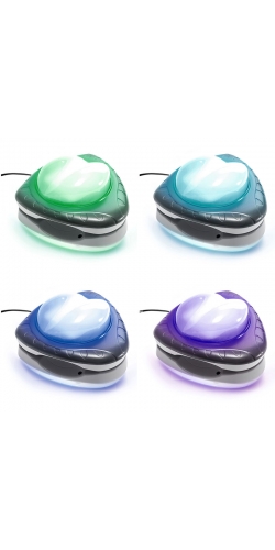 Spot LED Magnétique Intex Pour Piscine Hors-Sol - Éclairage Multicolor, 5W - Sans Percage