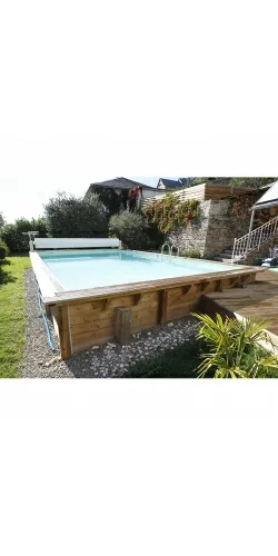 Piscine bois 6,50 x 3,50 x h1,40m