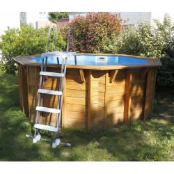 Piscine bois Ubbink 3,60 x h1,20m