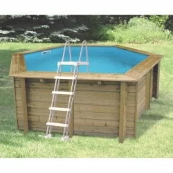 Piscine bois Ubbink Sunwater 4,10 x h1,20m