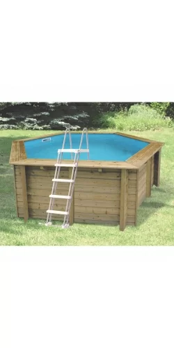 Piscine bois Ubbink Sunwater 4,10 x h1,20m