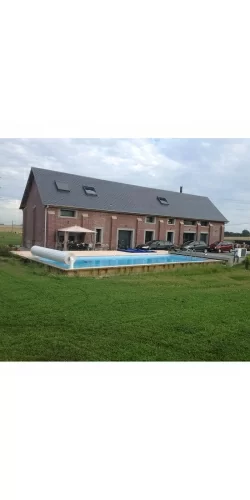 Piscine bois rectangulaire 6,50 x 3,50 x h1,40m