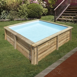 Piscine bois Sunbay City 2,25 x 2,25 x h0,68m