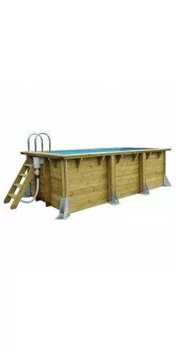 Piscine bois Azura 4,50 x 2,50 x h1,26m