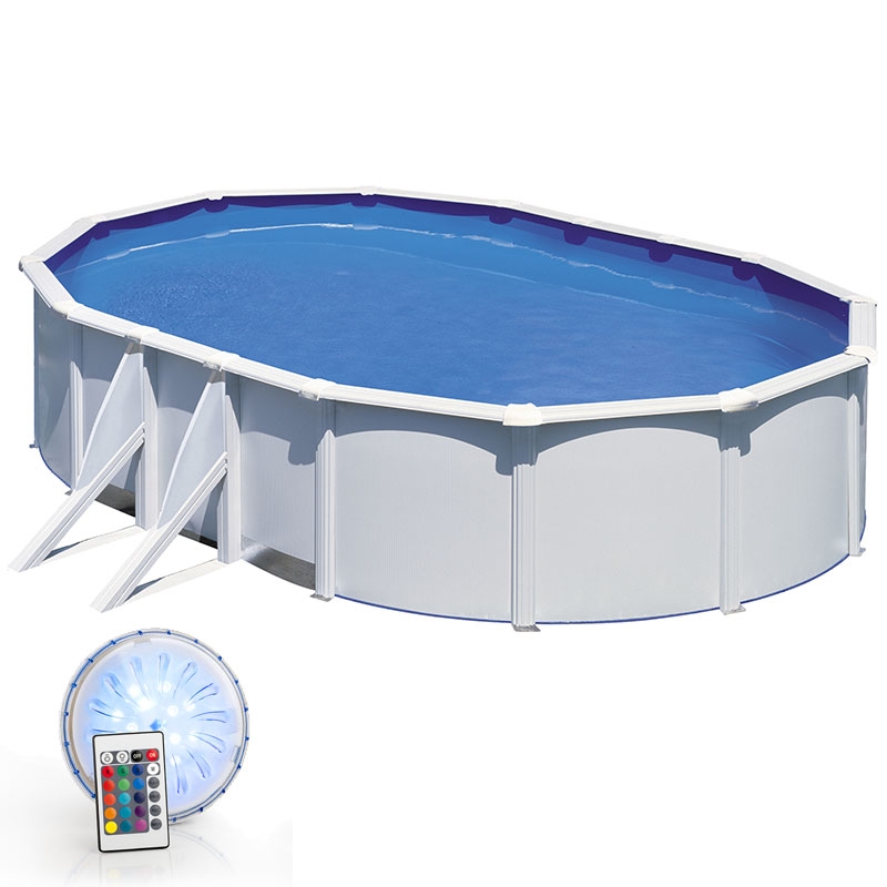 Piscine acier Gre Fidji Plus ovale Piscine acier Gre Fidji Plus ovale