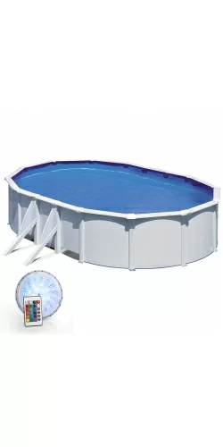 Piscine acier Gre Fidji Plus ovale