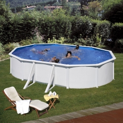 Piscine acier Gre Fidji Plus ovale