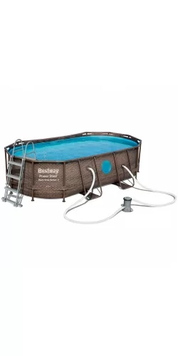 Piscine Bestway Ovale Power Steel Swim Vista 4,27 x 2,50 h1,00m