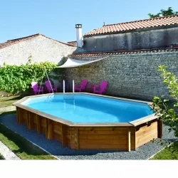 Piscine bois Lavender 5,70 x 3,95 x h1,27m