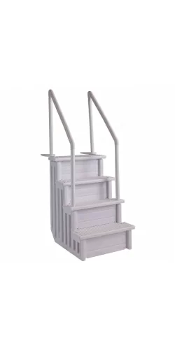 Escalier piscine ajustable