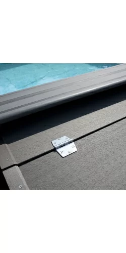 Coffre de filtration pour piscine bois composite