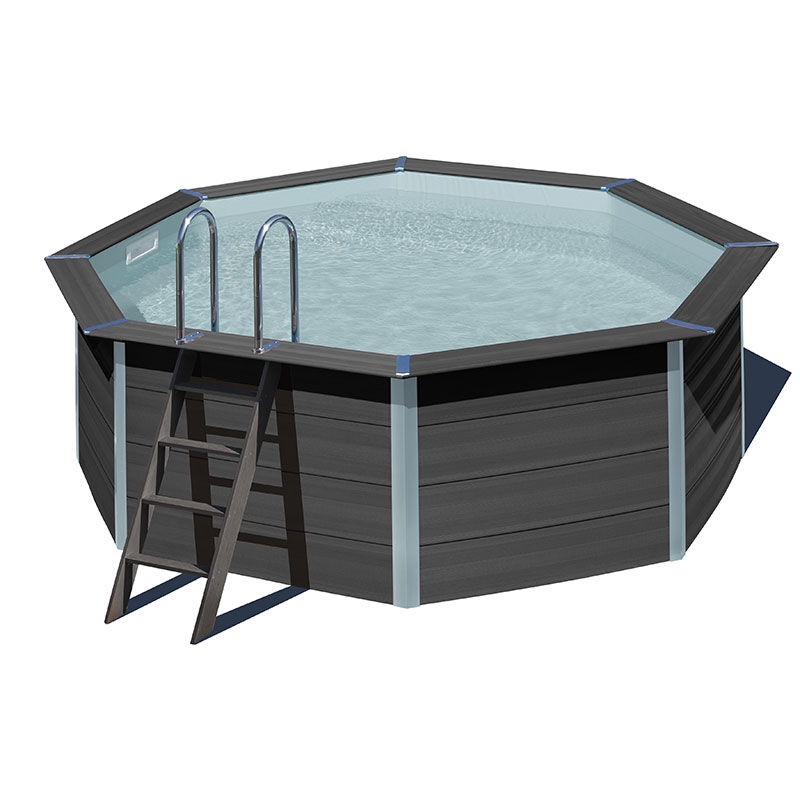 Piscine bois composite Avant Garde Gré 4,10 x h1,24m Piscine bois composite Avant Garde Gré 4,10 x h1,24m