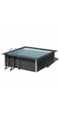 Piscine bois composite Avant Garde Gré 3,26 x 3,26 h0,96m