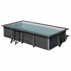 Piscine bois composite Avant Garde Gré 6,06 x 3,26 h1,24m Piscine bois composite Avant Garde Gré 6,06 x 3,26 h1,24m
