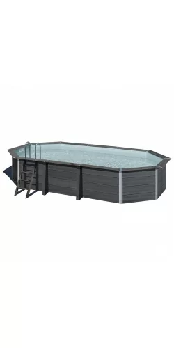 Piscine bois composite Avant Garde Gré 6,64 x 3,86 h1,24m