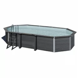 Piscine bois composite Avant Garde Gré 6,64 x 3,86 h1,24m