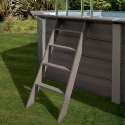 Piscine bois composite Avant Garde Gré 6,64 x 3,86 h1,24m