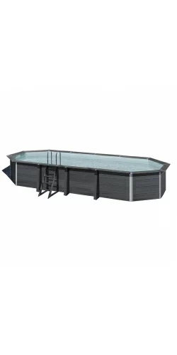 Piscine bois composite Avant Garde Gré 8,04 x 3,86 h1,24m