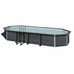Piscine bois composite Avant Garde Gré 8,04 x 3,86 h1,24m Piscine bois composite Avant Garde Gré 8,04 x 3,86 h1,24m