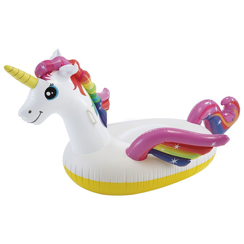 Jeu licorne gonflable à chevaucher Intex pour piscine et plage