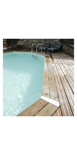 Piscine bois Ubbink Azura 6,10 x 4,00 x h1,20m