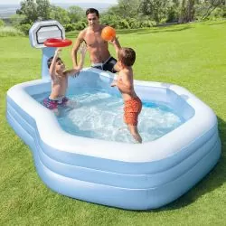 Aire de jeux piscine Intex avec panier de basket Aire de jeux piscine Intex avec panier de basket