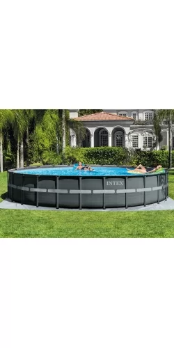 Piscine tubulaire Intex ronde 7,32 x h1,32m