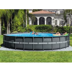 Piscine tubulaire Intex ronde 7,32 x h1,32m