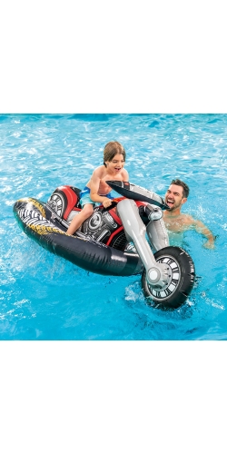 Moto Chopper INTEX à Chevaucher - Jeu D'Extérieur Enfant, Design Fun