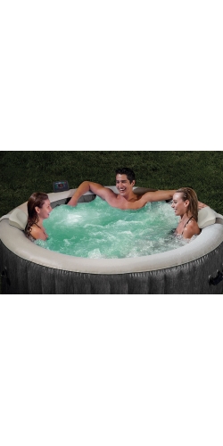 Spa Intex gonflable Baltik bulles 4 places luxe