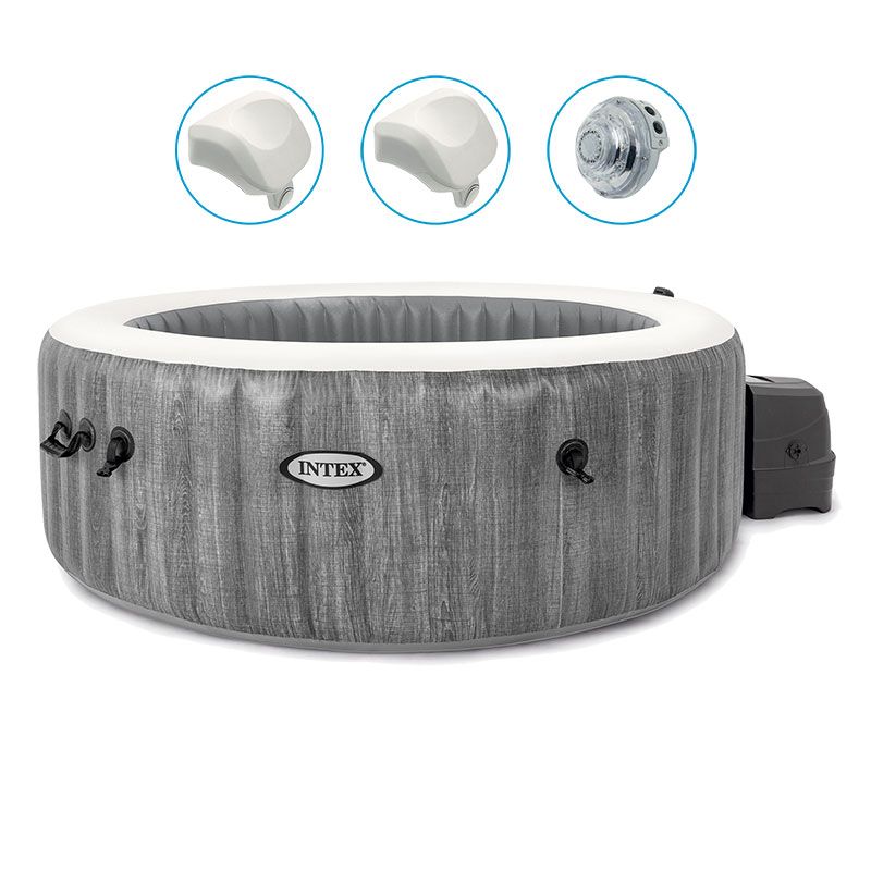 Spa Intex Pure Spa Baltik bulles 4 places luxe Spa Intex Pure Spa Baltik bulles 4 places luxe