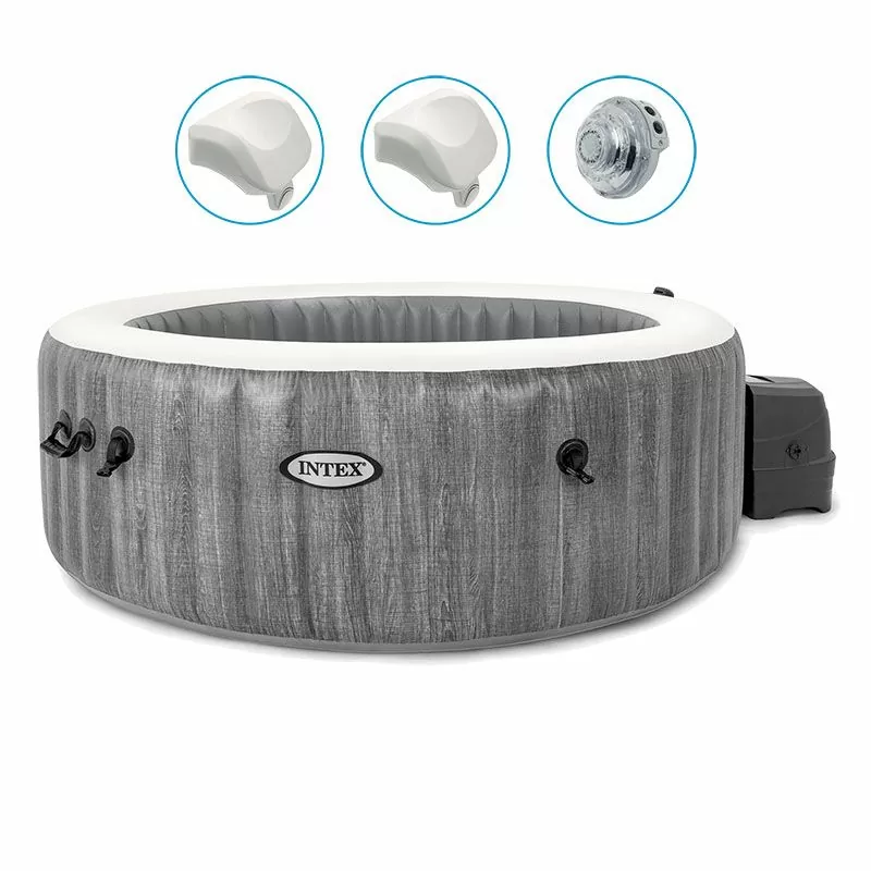 Spa Intex Pure Spa Baltik bulles 6 places luxe Spa Intex Pure Spa Baltik bulles 6 places luxe