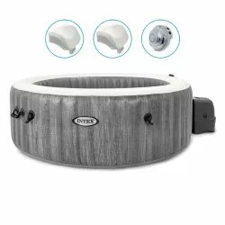 Spa Intex Pure Spa Baltik bulles 6 places luxe