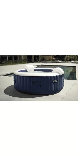 Intex Pure Spa Blue Navy bulles 4 places luxe
