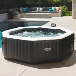 Spa Intex Carbone bulles et jets 4 places Spa Intex Carbone bulles et jets 4 places