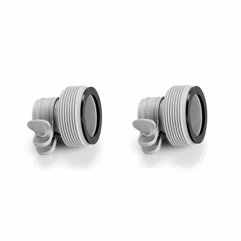 Lot de 2 adaptateurs type A 32-38mm Intex pour tuyau a bague de serrage Lot de 2 adaptateurs type A 32-38mm Intex pour tuyau a bague de serrage