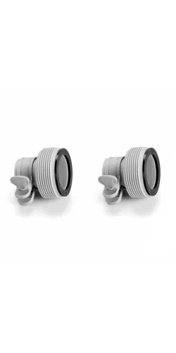 Lot de 2 adaptateurs type A 32-38mm Intex pour tuyau a bague de serrage