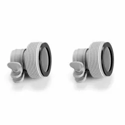 Lot de 2 adaptateurs type A 32-38mm Intex pour tuyau a bague de serrage Lot de 2 adaptateurs type A 32-38mm Intex pour tuyau a bague de serrage