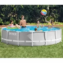 Piscine tubulaire Intex Prism 4,57 x h1,07m